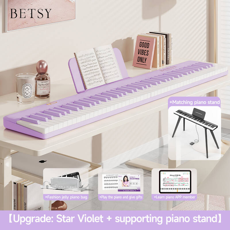 BETSY | Magnetic piano belt stand: Model B190 (Dopamine color system)