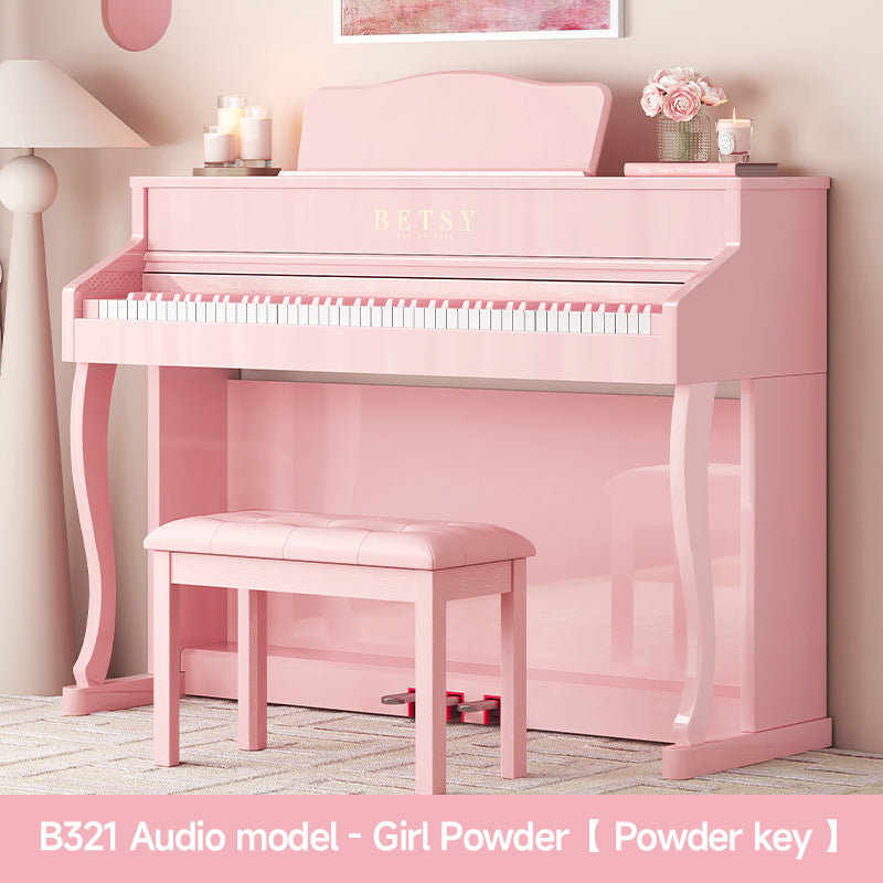 BETSY | Traditional Upright Piano Series: Model B321 (pink)