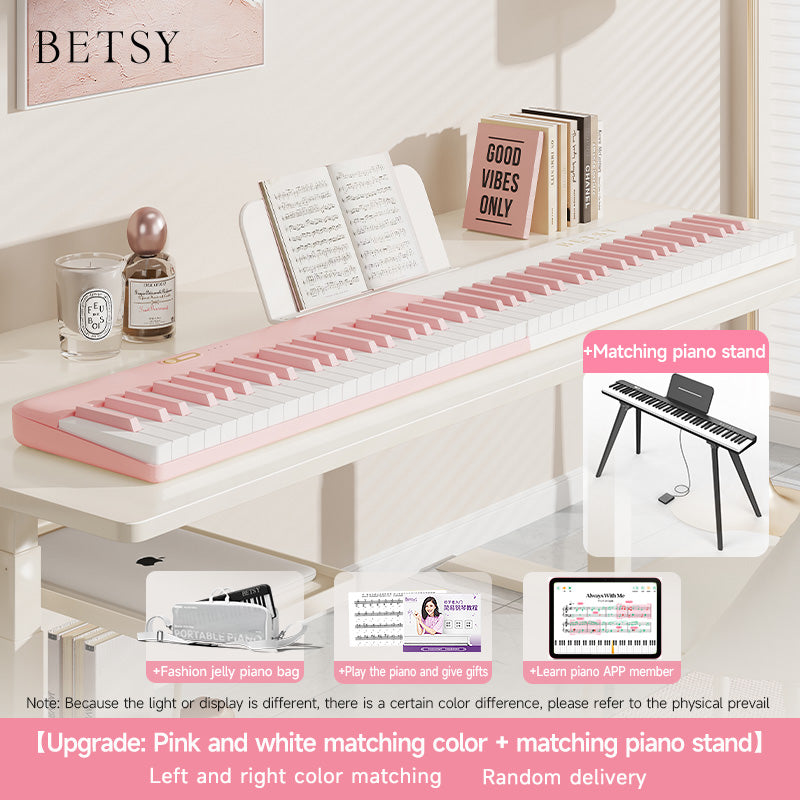 BETSY | Magnetic piano belt stand: Model B190 (Dopamine color system)