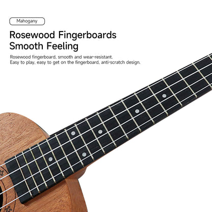 BETSY Ukulele 23 inch mahogany core ukulele single boardsingle instrument beginner men and women entry-level smallguitar