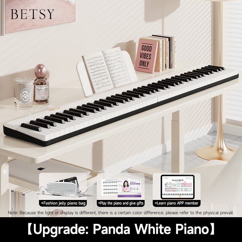 Betsy B190 ホワイト・ピンク 電子ピアノ BETSY PIANO