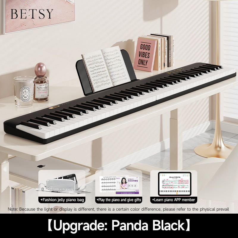 BETSY | マグネティックピアノシリーズ: モデル B329 (黒と白)