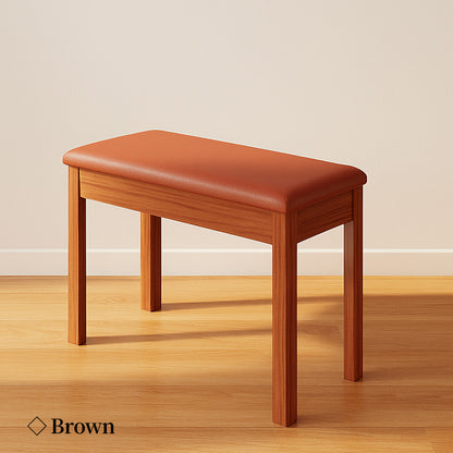 BETSY solid wood double piano stool universal high quality leather environmentally friendly thick electric piano stool guzheng stool storage piano chair adult home chair